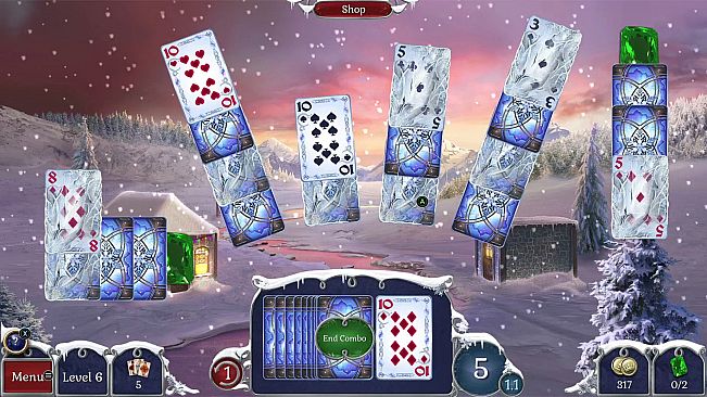 Jewel Match Solitaire: Winterscapes