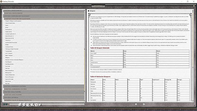 Fantasy Grounds - D&D Classics: The Complete Barbarian's Handbook