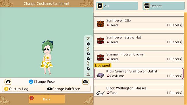 Sunflower Set - WorldNeverland - Daily Life in the Elnea Kingdom - Another Life Adventure