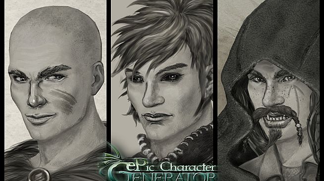 ePic Character Generator - Season #3: Portrait Male