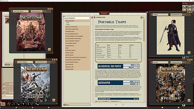 Fantasy Grounds - Pathfinder RPG - Pathfinder Companion: Black Markets