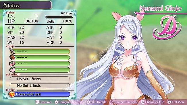 Omega Labyrinth Life - Costume: Nanami (Animal)