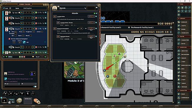 Fantasy Grounds - Seven Worlds Module 3: Into the Fire