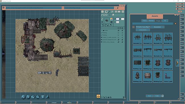 Fantasy Grounds - FG Goblin Camp Map Pack