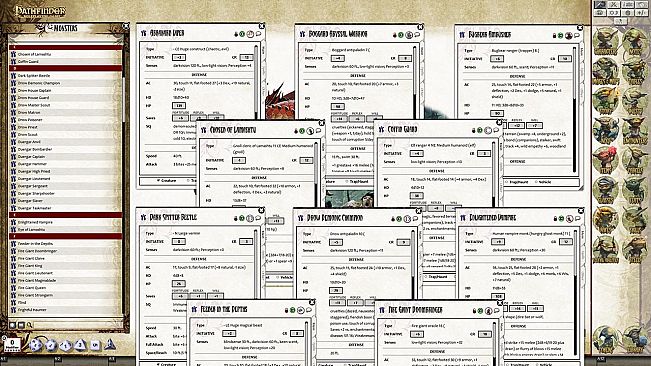 Fantasy Grounds - Pathfinder RPG - Monster Codex (PFRPG)