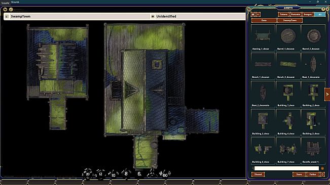 Fantasy Grounds - FG Kingdoms Endless Bog Map Pack