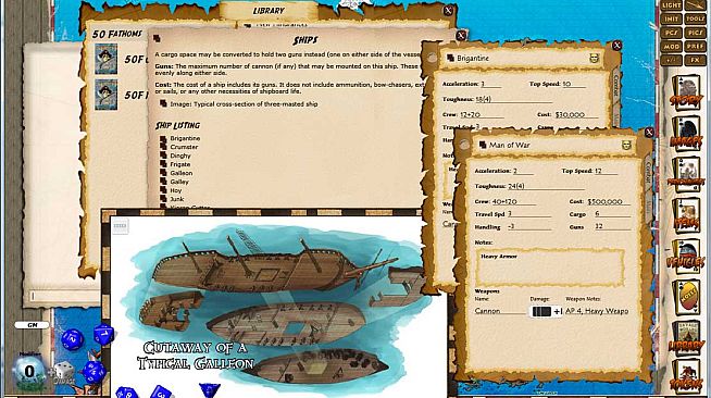 Fantasy Grounds - 50 Fathoms (Savage Worlds)