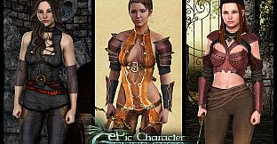ePic Character Generator - Season #2: Female Adventurer #1