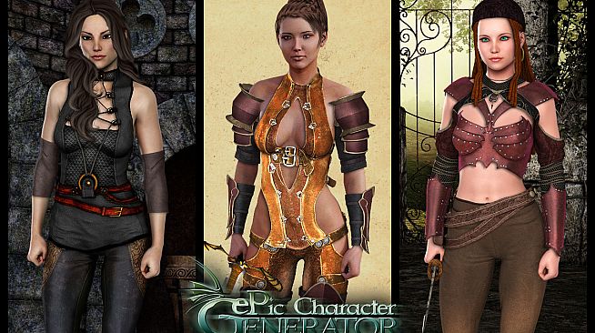 ePic Character Generator - Season #2: Female Adventurer #1