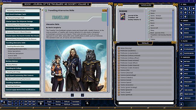 Fantasy Grounds - Traveller - Journal of the Travellers' Aid Society Volume 13