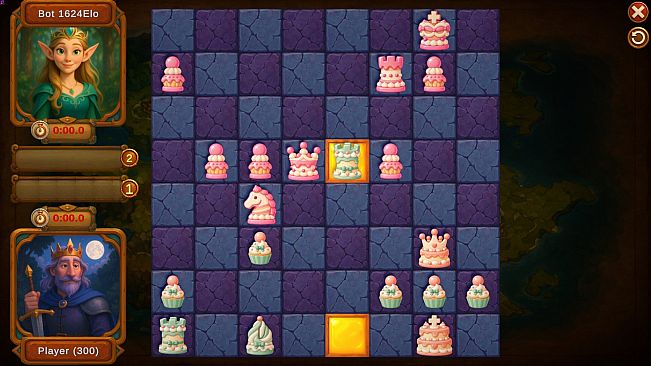 Choc Tactic for Chess Master - Pieces of Cake