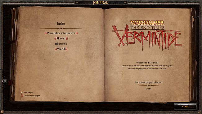 Warhammer: End Times - Vermintide Lorebook