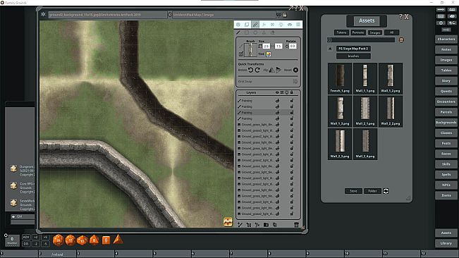 Fantasy Grounds - FG Siege Map Pack 2