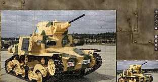 Pixel Puzzles WW2 Jigsaw - Pack: Italian Tanks