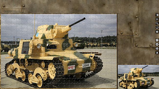 Pixel Puzzles WW2 Jigsaw - Pack: Italian Tanks