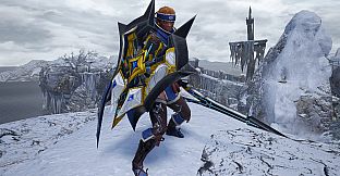 Monster Hunter Rise - "Lost Code: Sara" Hunter layered weapon (Charge Blade)