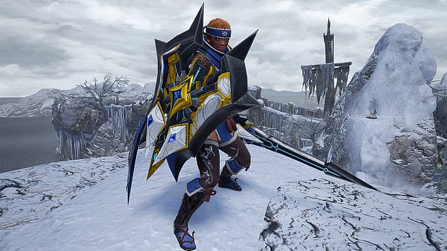 Monster Hunter Rise - "Lost Code: Sara" Hunter layered weapon (Charge Blade)