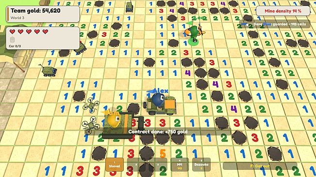 Minesweeper: Find All the Bombs in the Minefield