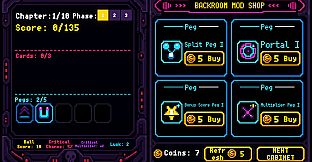 CURSECADE: Pachinko Roguelite