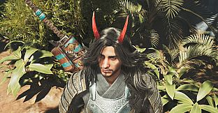 Monster Hunter Wilds - Hunter Layered Armor: Oni Horns Wig