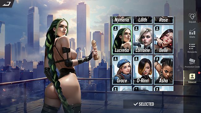 Lust Goddess — Mascot Lucretia