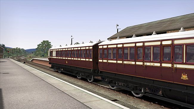 TS Marketplace: Caledonian Railway 45ft Non-Corridor - Caledonian Railway Add-On