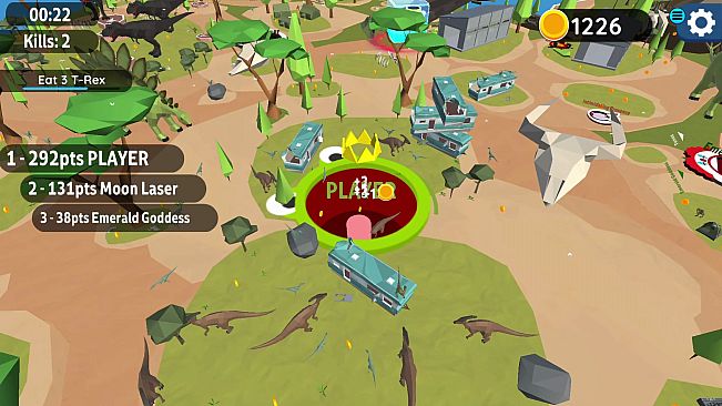 Hole io & Mob Control