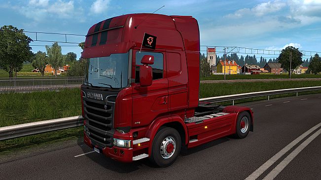 Euro Truck Simulator 2 - Window Flags