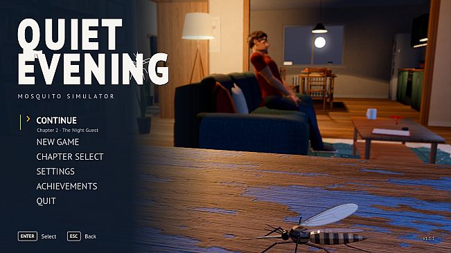 Quiet Evening: Mosquito Simulator