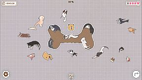 Dogs Huddled Together 挤在一起的狗狗们