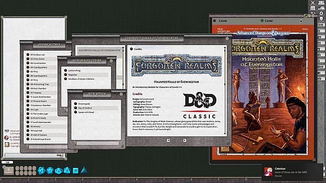 Fantasy Grounds - D&D Classics: FRQ1 Haunted Halls of Eveningstar (2E)