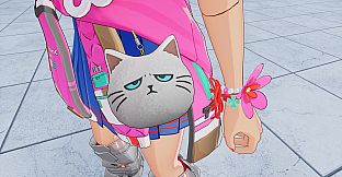 FULL METAL SCHOOLGIRL - Accessory: "White Angry Cat"