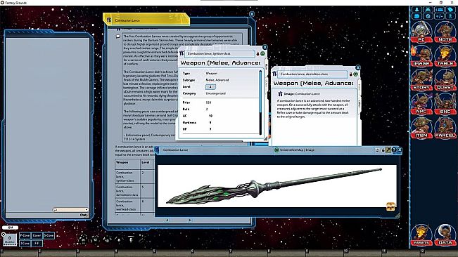 Fantasy Grounds - Secret Weapons Project
