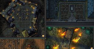 Fantasy Grounds - Map Collection - The Haunted