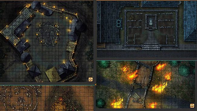 Fantasy Grounds - Map Collection - The Haunted