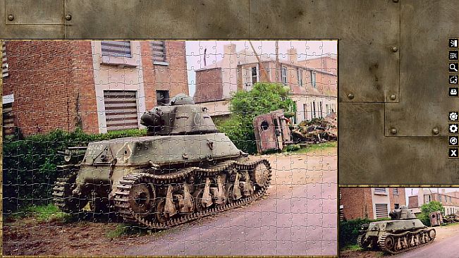 Pixel Puzzles WW2 Jigsaw - Pack: French Tanks