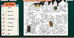 INK ENIGMA: Coloring Hidden Objects