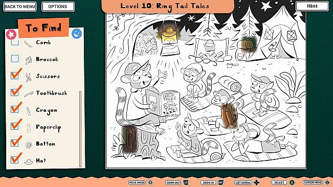 INK ENIGMA: Coloring Hidden Objects