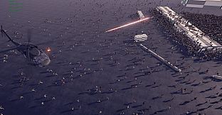 Minigun VS Swarms of the Zombie Apocalypse Simulator