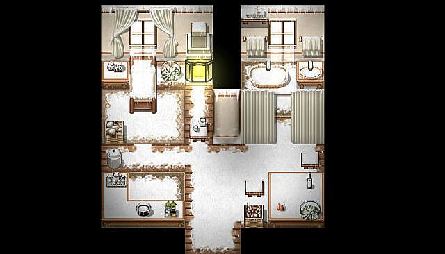 RPG Maker MZ - KR Snow Town Tileset