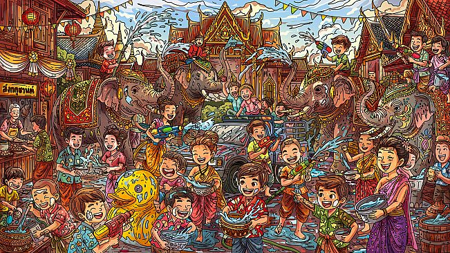 100 Songkran Cats