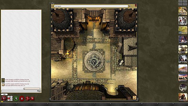 Fantasy Grounds - Conan: Dens of Iniquity & Streets of Terror Geomorphic Tile Set