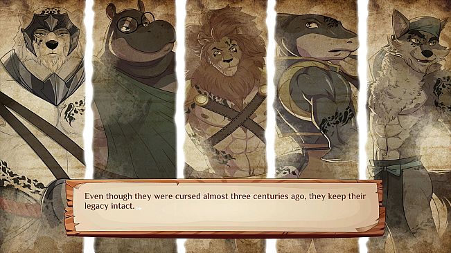 Burrow of the Fallen Bear: A Gay Furry Visual Novel