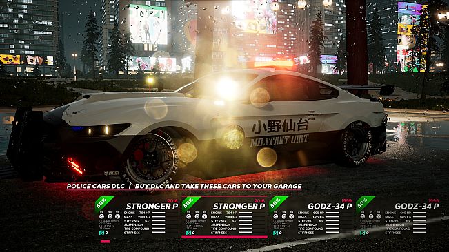 OverDrift Festival - Police Cars DLC