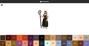 Coloring Pixel - Fantasy Characters