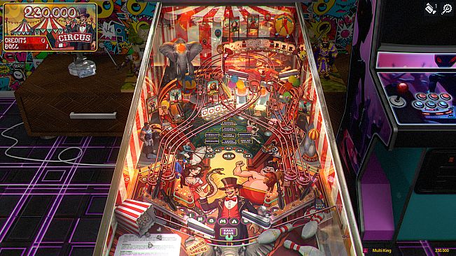 Zaccaria Pinball - Circus Deluxe Pinball Table