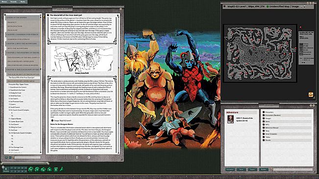 Fantasy Grounds - D&D Classics: Queen of the Spiders (GDQ1-7)