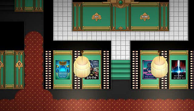 RPG Maker MZ - KR Art Deco Theater Tileset