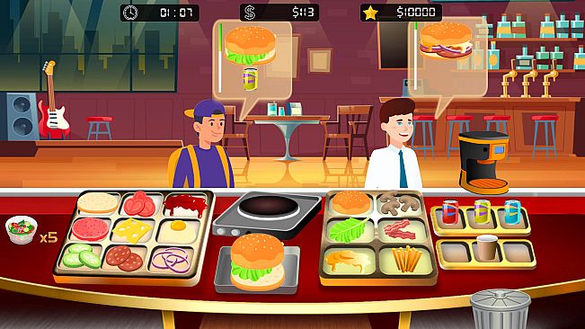 Burger Restaurant Simulator