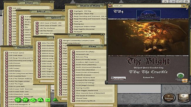 Fantasy Grounds - The Blight: The Crucible (PFRPG)